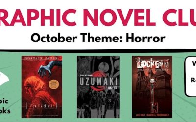 Webinar + Graphic Novel Club + Podcast updates